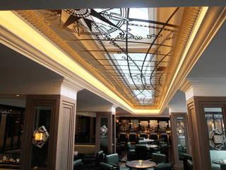 Laser cut screens - Lemuel's Bar - Conrad Hotel, Dublin., miles and lincoln miles and lincoln Bedrijfsruimten