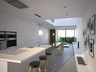 Housing 175, Andrew Wallace Architects Andrew Wallace Architects Modern kitchen
