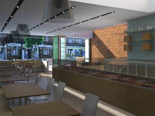 Cafe Gourmand, Andrew Wallace Architects Andrew Wallace Architects Commercial spaces