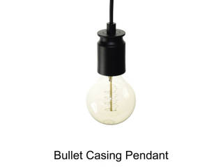Bullet Casing Pendant, SANUC SANUC Balkon, Beranda & Teras Modern Metal