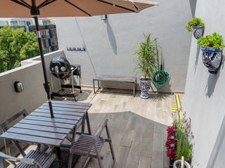 Choapan Decor by Erika Winters®Design, Erika Winters® Design Erika Winters® Design Balkon, Beranda & Teras Gaya Rustic