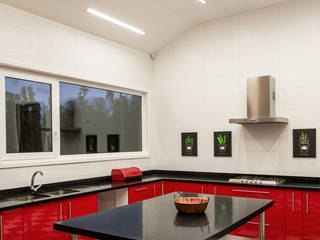 CASA RH, ESTUDIO BASE ARQUITECTOS ESTUDIO BASE ARQUITECTOS Modern style kitchen