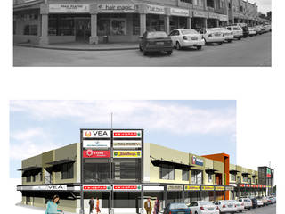 Preller Square, Shopping Center, Free State, Bloemfontein, , Smit Architects Smit Architects Коммерческие помещения