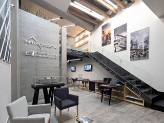 Showroom Punta Cascatta, MX Taller de Arquitectura & Diseño MX Taller de Arquitectura & Diseño Gewerbeflächen Beton