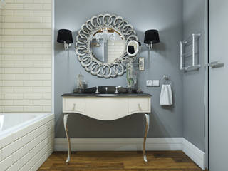 homify Industrial style bathroom