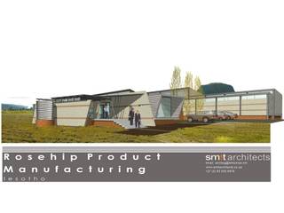 Tea Factory, Lesotho, Smit Architects Smit Architects Commercial spaces