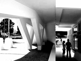 Reestruturação do complexo de piscinas municipais - Évora, atelier mais - arquitetura e design atelier mais - arquitetura e design สระว่ายน้ำ