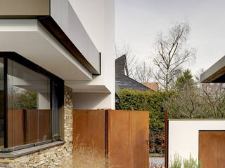 wohnhaus t, sebastian kolm architekturfotografie sebastian kolm architekturfotografie Rumah Minimalis