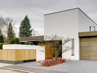 wohnhaus t, sebastian kolm architekturfotografie sebastian kolm architekturfotografie Rumah Minimalis