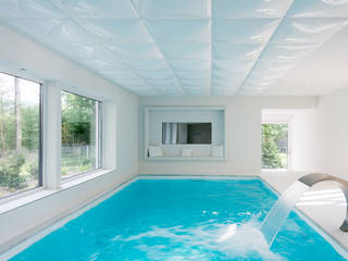 wohnhaus d, sebastian kolm architekturfotografie sebastian kolm architekturfotografie Piscinas de estilo moderno