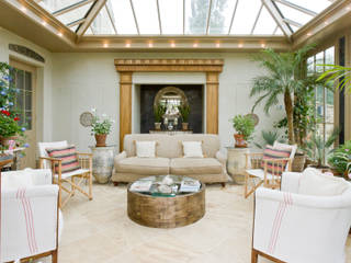 Beautiful Garden Room Vale Garden Houses Anexos de estilo clásico Madera Acabado en madera conservatory,orangery,rooflight,roof lantern,garden room