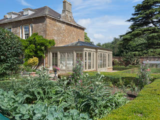 Orangery For A Country House, Vale Garden Houses Vale Garden Houses Klasyczny ogród zimowy Drewno O efekcie drewna