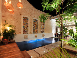 La Casa de las Sirenas, Ancona + Ancona Arquitectos Ancona + Ancona Arquitectos Moderne Pools