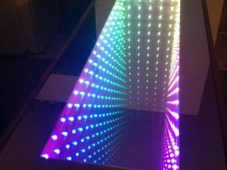 Customized Glass LED Work, Innovate Interiors & Fabricators Innovate Interiors & Fabricators Other spaces