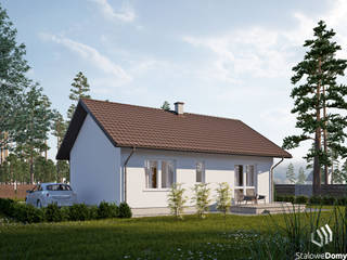 Projekt domu SD4 - energooszczędny dom o wysokim standardzie, Stalowe Domy Stalowe Domy