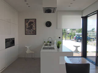 dom 200m, Projekt Kolektyw Sp. z o.o. Projekt Kolektyw Sp. z o.o. Minimalist kitchen