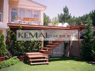 Ahşap Merdiven, konutahsap konutahsap Patios & Decks Engineered Wood Transparent