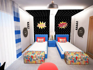KABLANG, GRAÇA Decoração de Interiores GRAÇA Decoração de Interiores Dormitorios infantiles