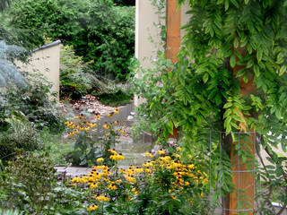 Hausgarten in Berlin Biesdorf, Gartenarchitekturbüro Timm Gartenarchitekturbüro Timm Jardines de estilo moderno