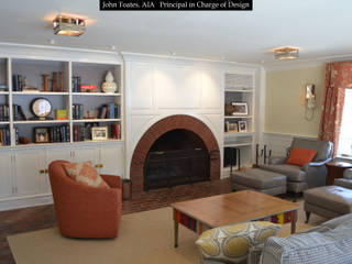 Family Room Reinvention, John Toates Architecture and Design John Toates Architecture and Design Living room