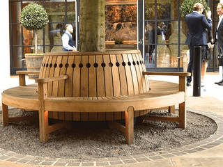 Corporate and Public Spaces Outdoor Furniture, Gaze Burvill Gaze Burvill Klasyczny ogród Drewno O efekcie drewna