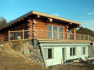 Nadbudowa Grzegorzowice, Organica Design & Build Organica Design & Build Moderne Häuser Holz Holznachbildung