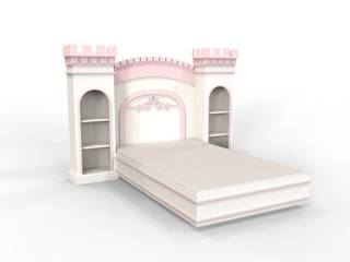 Детская кровать "Принцесса", DreamlandHouse DreamlandHouse Classic style nursery/kids room