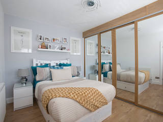 Bedroom 2 - Greenwich - South London , Millennium Interior Designers Millennium Interior Designers