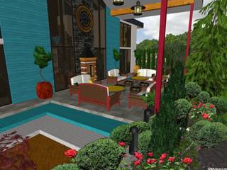 Участок №2, GNAdesigngroup GNAdesigngroup Mediterranean style houses