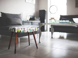 Dom Artystów, Formea Studio Formea Studio Salones de estilo moderno Textil Ámbar/Dorado