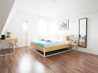 Green Residence Villa Apartment - made by N51E12, N51E12 - design & manufacture N51E12 - design & manufacture Gewerbeflächen Holz
