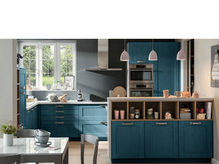 Shabby Chic Design Kitchen, Schmidt Kitchens Barnet Schmidt Kitchens Barnet Cocinas de estilo rústico Tablero DM