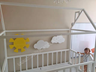 Montessori'ye uygun Bebek Odası, Kuzey'in odası, MOBİLYADA MODA MOBİLYADA MODA غرفة الاطفال خشب Wood effect