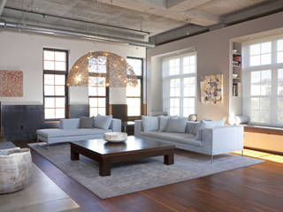 Adams Morgan Loft, Hinson Design Group Hinson Design Group Modern Living Room