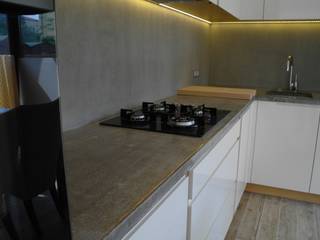 Kuchenne blaty betonowe, Beauty of Concrete Beauty of Concrete Cocinas de estilo minimalista Concreto