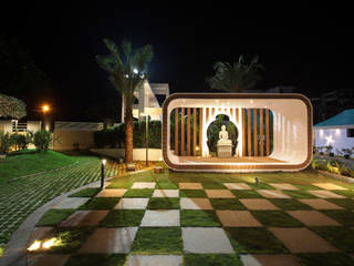 Vajram Aster homes, microscapes microscapes Jardines de estilo moderno