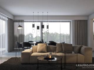 Ein Traumhaus in toller Natur. Unser Entwurf LK&1302, LK&Projekt GmbH LK&Projekt GmbH Modern living room