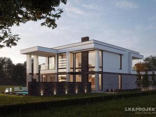 Dieses Haus wird Sie überraschen! Unser Entwurf LK&1308, LK&Projekt GmbH LK&Projekt GmbH Moderne Häuser