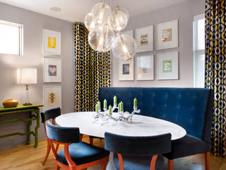LoHi Private Residence, Andrea Schumacher Interiors Andrea Schumacher Interiors Modern dining room