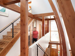 LoHi Private Residence, Andrea Schumacher Interiors Andrea Schumacher Interiors Corredores, halls e escadas modernos
