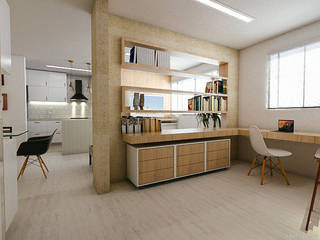 Apartamento Betta, 285au 285au Scandinavian style study/office