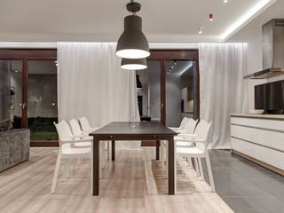 Beton, Perfect Space Perfect Space Salas de jantar modernas