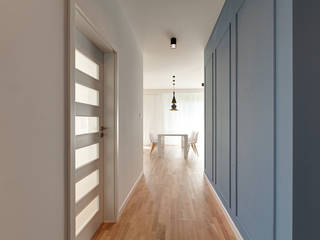 Klasyka i design, Perfect Space Perfect Space クラシカルスタイルの 玄関&廊下&階段