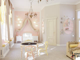 "Царство маленькой принцессы" , Samarina projects Samarina projects Детская комнатa в классическом стиле