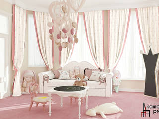 "Мечты юной принцессы", Samarina projects Samarina projects Classic style nursery/kids room