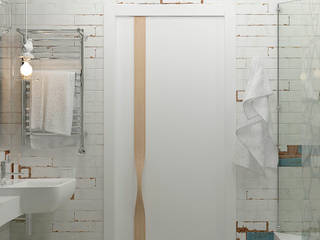 Ванная комната "Harmony", Студия дизайна Дарьи Одарюк Студия дизайна Дарьи Одарюк Eclectic style bathroom