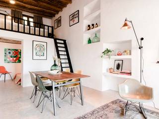 Ibiza Campo - Guesthouse, Ibiza Interiors Ibiza Interiors Гостиная в средиземноморском стиле