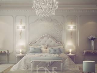 Fresh and Dreamy Bedroom Design, IONS DESIGN IONS DESIGN Mediterranean style bedroom Marble White
