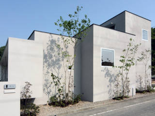 連なる家, 坂本達哉建築設計事務所 坂本達哉建築設計事務所 Modern houses