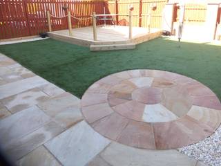 Garden patio living area,, Bradshaw contracts ltd Bradshaw contracts ltd Moderner Garten